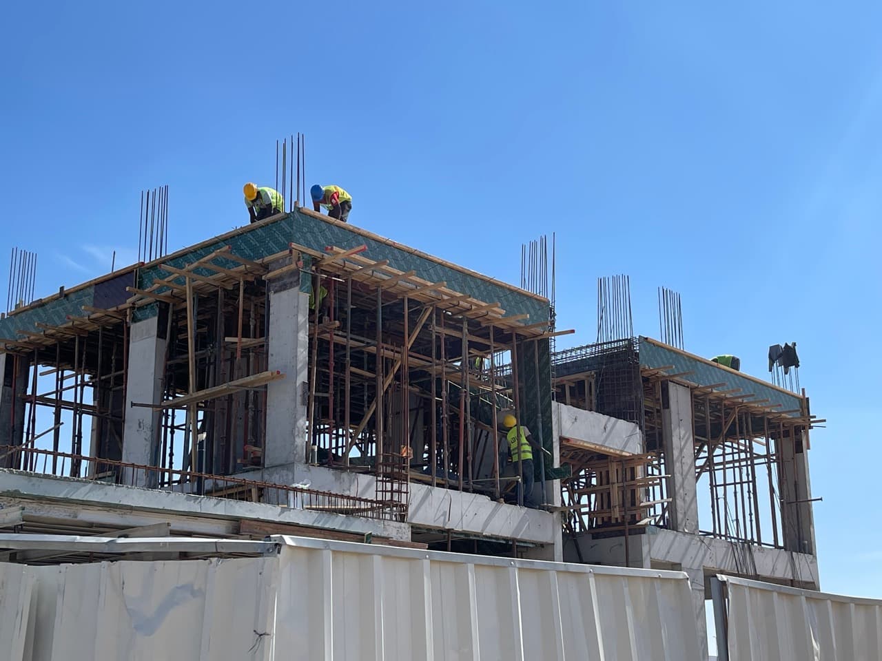 Easy Solution residential villa superstructure under construction